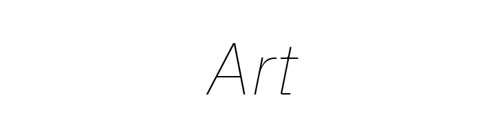 Aneliza Thin Italic  Free Fonts Download