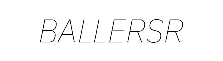 Aneliza Thin Italic  Free Fonts Download