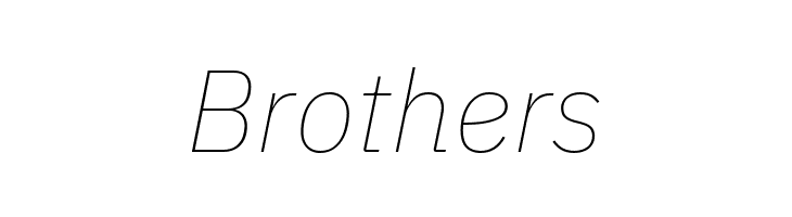 Aneliza Thin Italic  Free Fonts Download