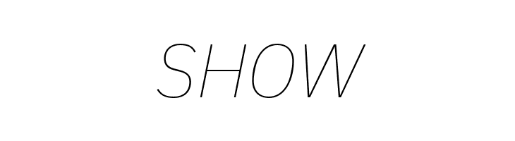 Aneliza Thin Italic  Free Fonts Download