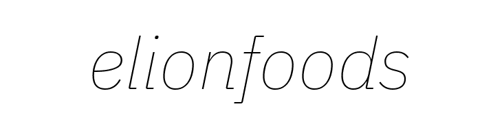 Aneliza Thin Italic  Free Fonts Download