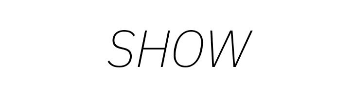 Aneliza ExtraLight Italic  Free Fonts Download