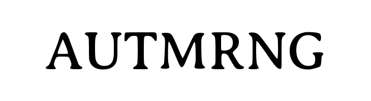 AUTMRNG Averia Serif GWF Regular Font