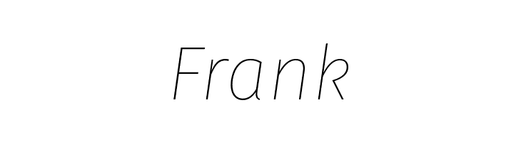 Trujillo Thin Italic  Free Fonts Download