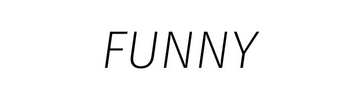 Trujillo ExtraLight Italic  Free Fonts Download