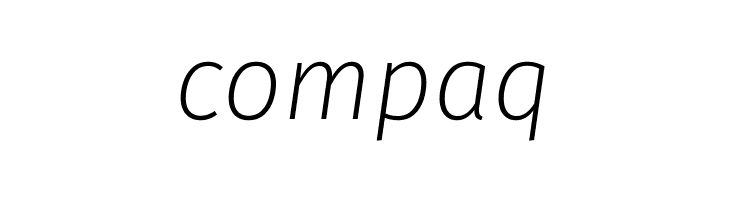 Trujillo ExtraLight Italic  Free Fonts Download