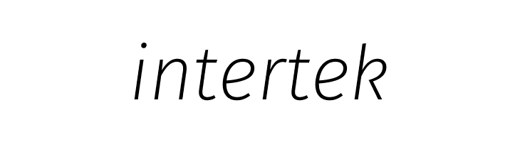 Trujillo ExtraLight Italic  Free Fonts Download