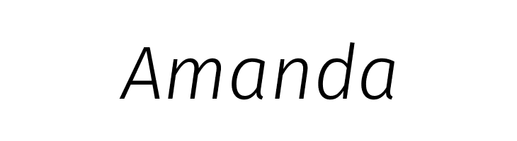 Trujillo Light Italic  Free Fonts Download