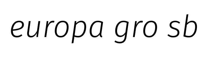 Trujillo Light Italic  Free Fonts Download