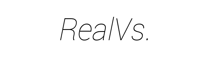 Franko Thin Italic  Free Fonts Download