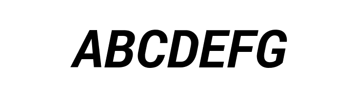 Franko Bold Italic  Free Fonts Download