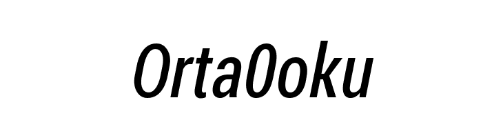 Franco Italic  Free Fonts Download