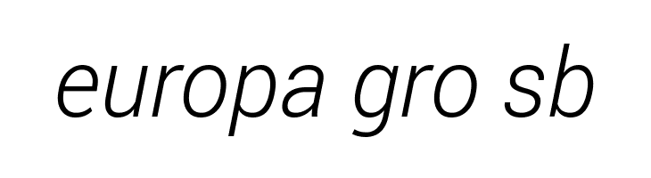 Franko Light Italic  Free Fonts Download