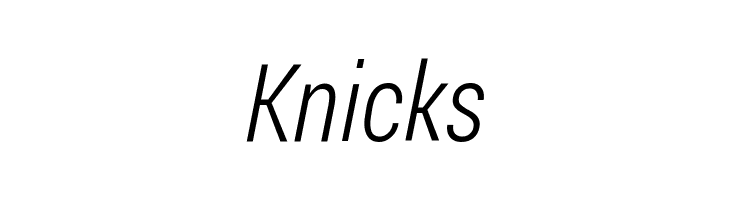 Franco Light Italic  Free Fonts Download