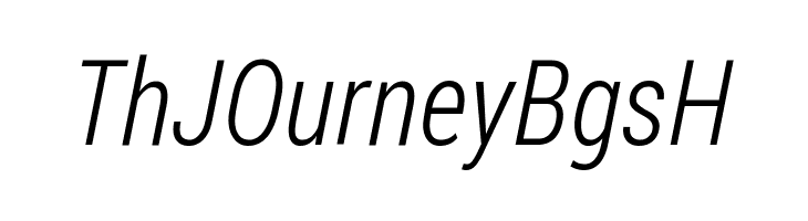 Franco Light Italic  Free Fonts Download