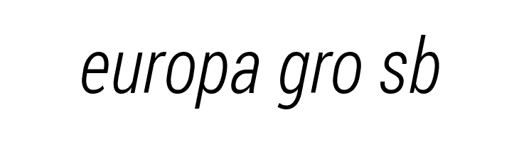 Franco Light Italic  Free Fonts Download