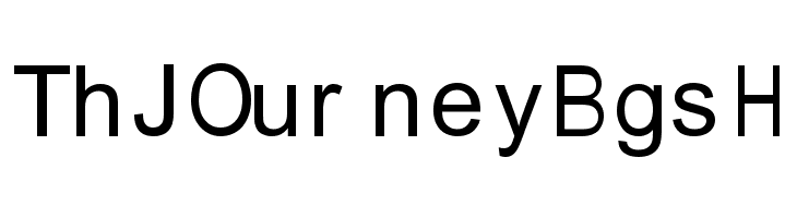 ThJOurneyBgsH Mitra Mono Font