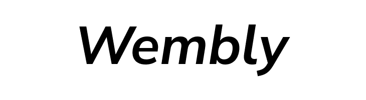 Winston SemiBold Italic  Free Fonts Download