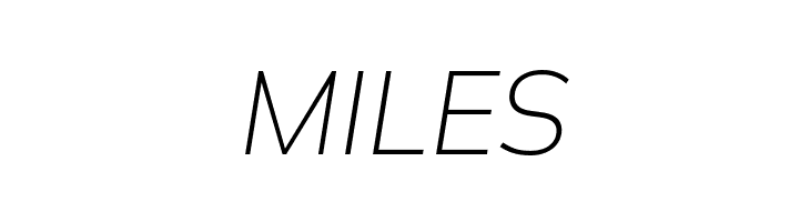 Winston ExtraLight Italic  Free Fonts Download