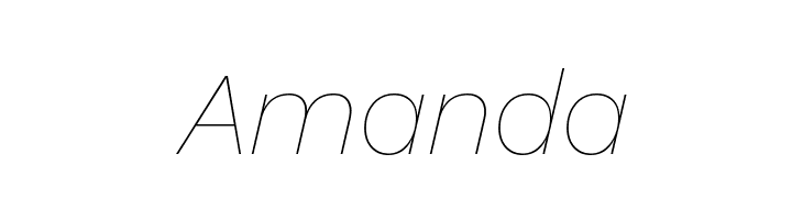 Elaine Sans Thin Italic  Free Fonts Download