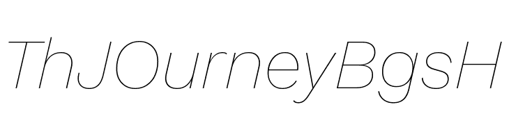 Elaine Sans Thin Italic  Free Fonts Download