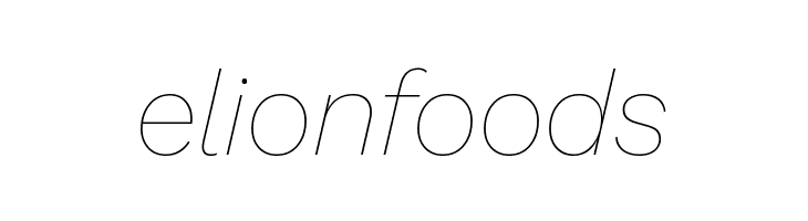 Elaine Sans Thin Italic  Free Fonts Download