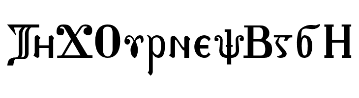 Shenouda-A  Free Fonts Download