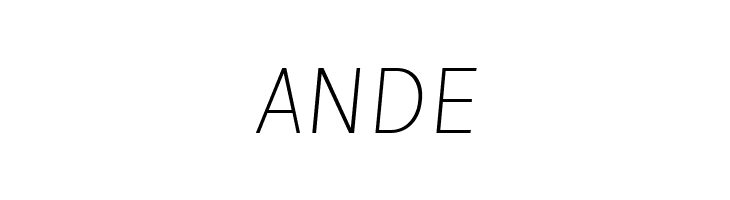 BetinaSans-ExtraLightItalic  Free Fonts Download