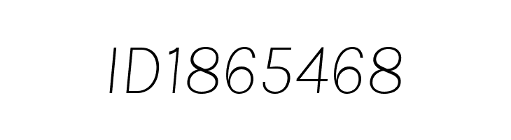 BetinaSans-ExtraLightItalic  Free Fonts Download
