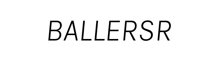 BetinaSans-LightItalic  Free Fonts Download