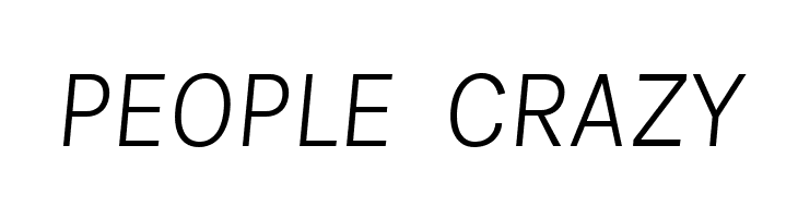 BetinaSans-LightItalic  Free Fonts Download