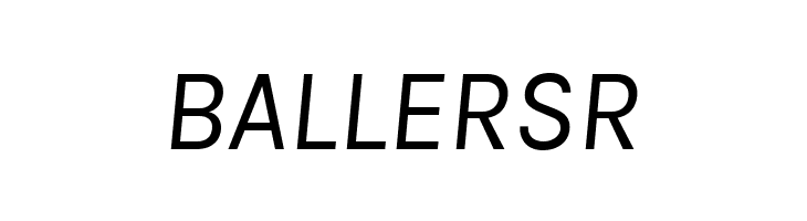 BetinaSans-Italic  Free Fonts Download