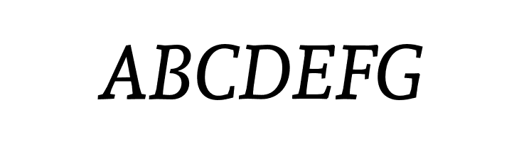 Andada Italic  Free Fonts Download