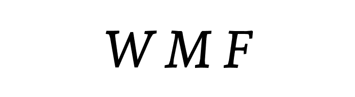 Andada Italic  Free Fonts Download