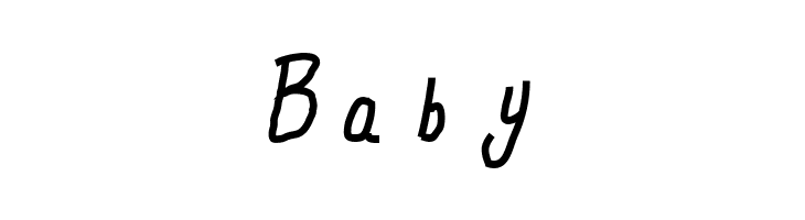 Bybsy Regular  Free Fonts Download