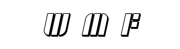 SF RetroSplice SC Shaded  Free Fonts Download