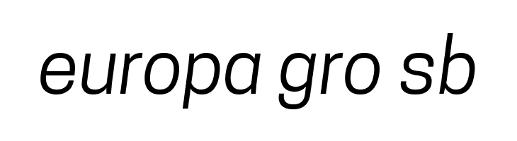 Tanohe Sans Italic  Free Fonts Download