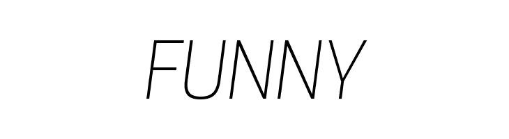 Tanohe Sans ExtraLight Italic  Free Fonts Download