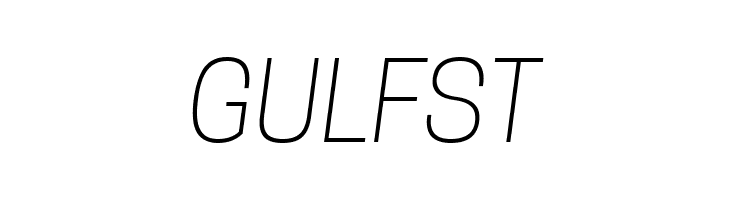 Tanohe Sans ExtraLight Italic  Free Fonts Download