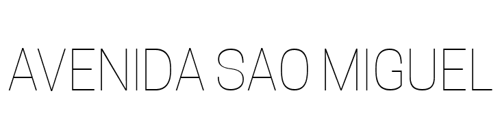 Tanohe Sans Thin  Free Fonts Download