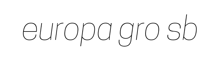 Tanohe Sans Thin Italic  Free Fonts Download