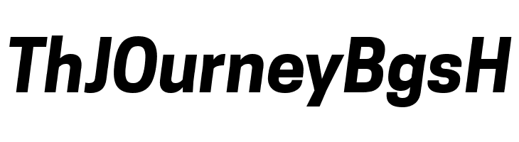 Tanohe Sans Bold Italic  Free Fonts Download