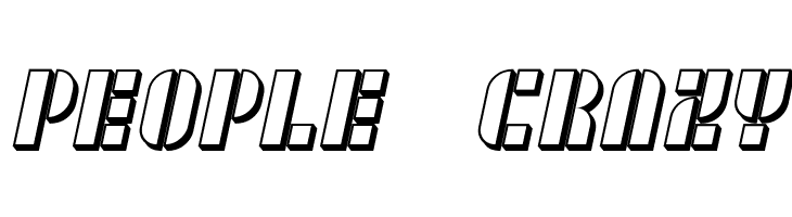 SF RetroSplice Shaded  Free Fonts Download