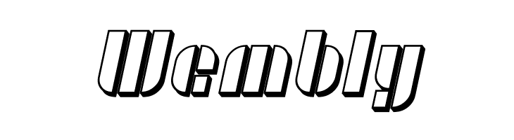 SF RetroSplice Shaded  Free Fonts Download