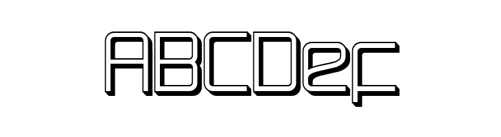 RaveParty Offset  Free Fonts Download