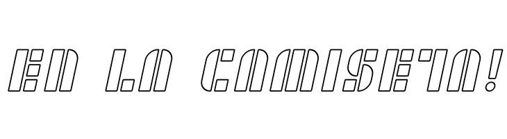 SF RetroSplice Outline  Free Fonts Download