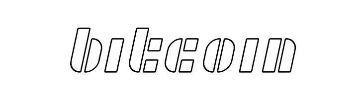 SF RetroSplice Outline  Free Fonts Download