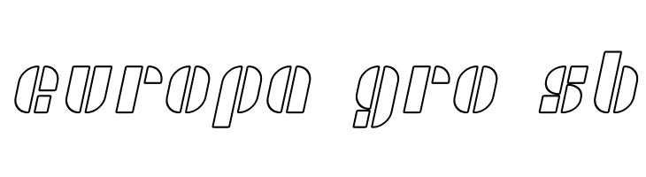 SF RetroSplice Outline  Free Fonts Download
