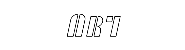 SF RetroSplice SC Outline  Free Fonts Download