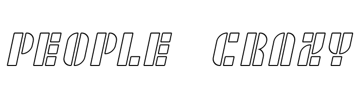 SF RetroSplice SC Outline  Free Fonts Download